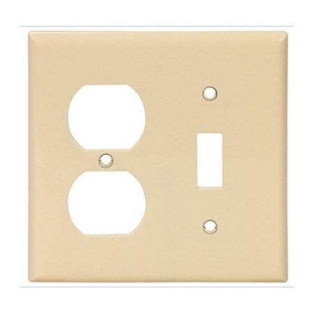 Cooper Wiring 2-GANG COMBO PLATE IV 5138V-BOX